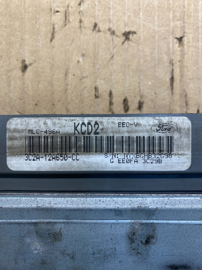 2003 Ford Van E150 5.4L Engine Control Module ECU 3C2A-12A650-CC ac0883 DG2