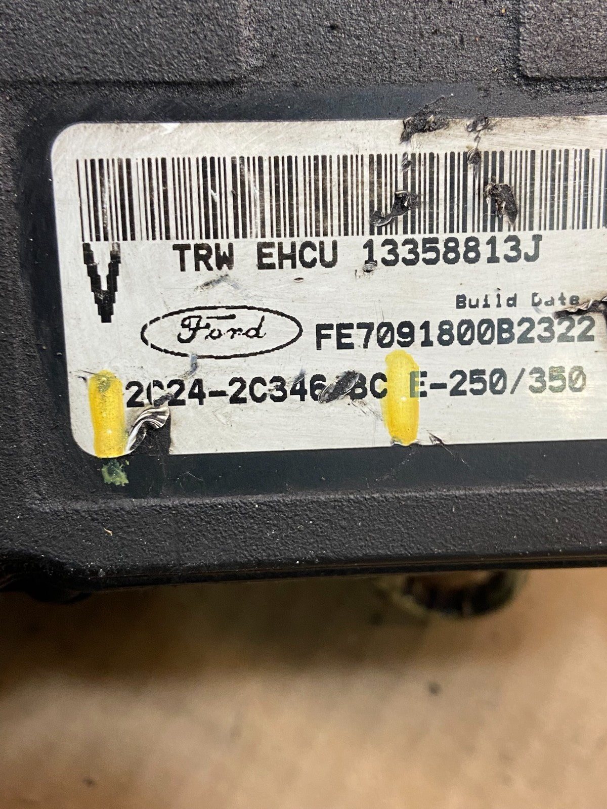 2003 2007 Ford E250 E350 Anti-Lock ABS Antilock Brake Pump AD1779 DG5