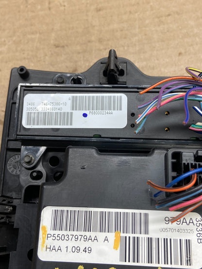 2005 to 2007 Jeep Commander Grand Cherokee A/C Climate Control Bezel AH1548 DG7