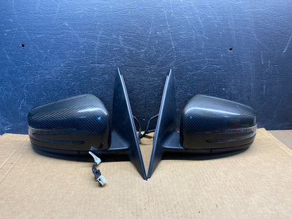 2010 to 2014 Mercedes C300 C-Class Left+Right View Door Mirror AH7120 DW0