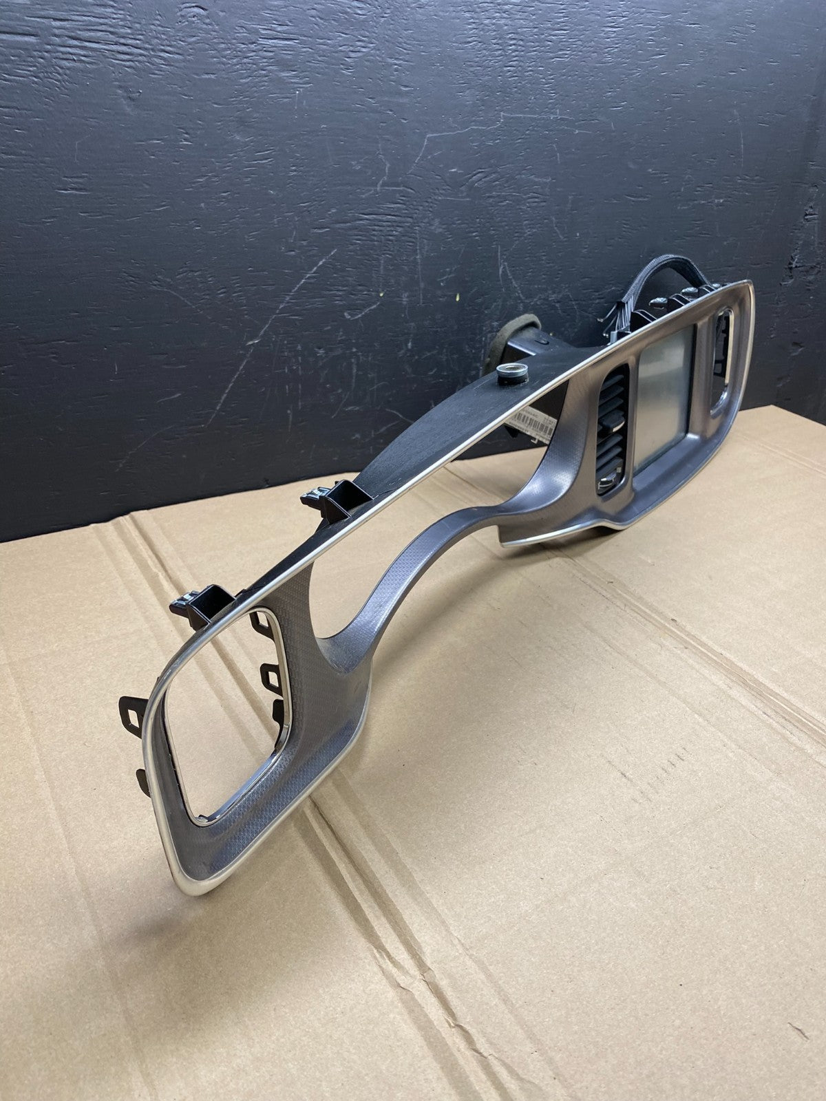 2011-2014 Dodge Charger Cluster Speedometer Radio Bezel Trim OEM ab8655 DG1