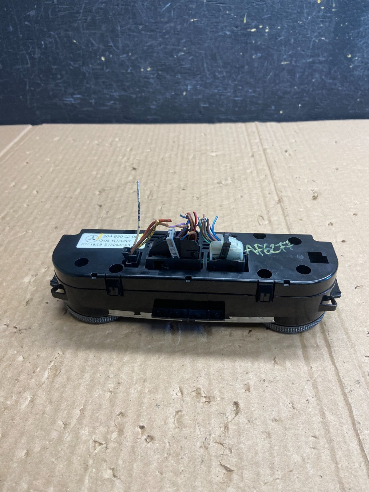2008 2009 2010 Mercedes C-Class C300 A/C AC Climate Control Panel AF6277 DG5