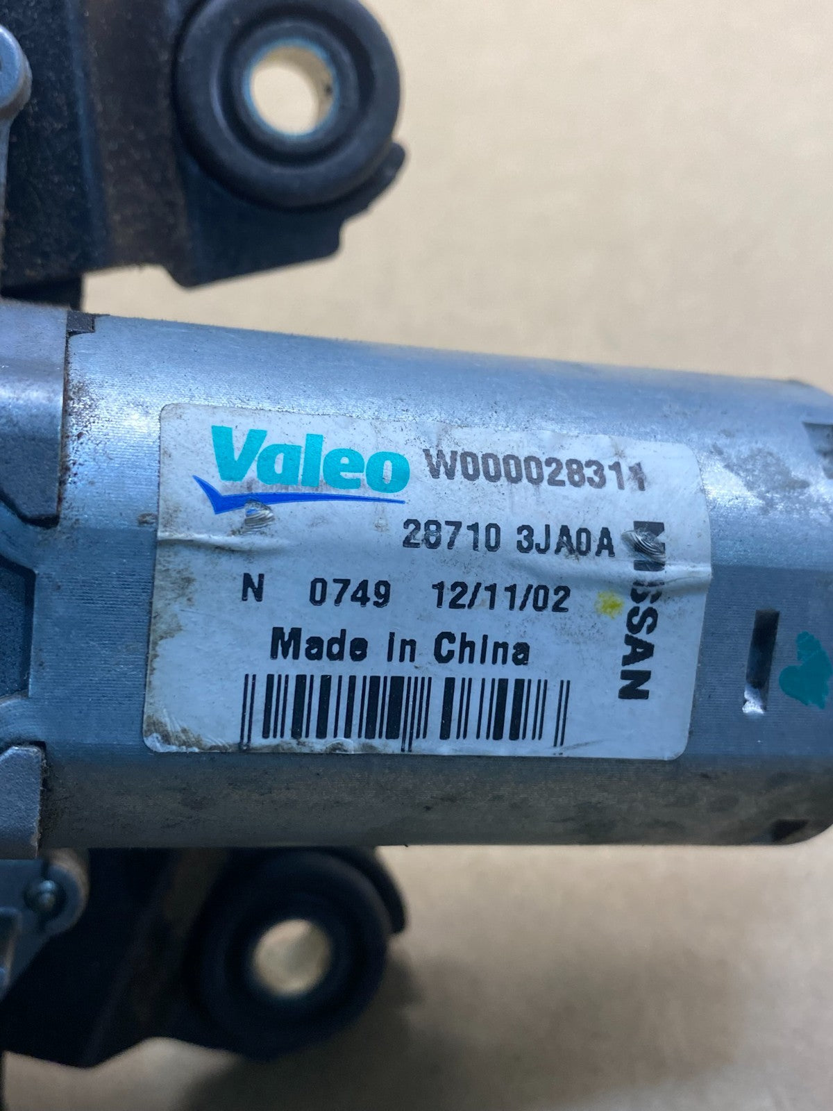 2004-2010 Infiniti QX60 Rear Liftgate Back Window Wiper Motor AD3518 DG4