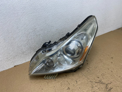 Sedan 4Door 2010 to 2013 Infiniti G37 Left Driver Headlight Xenon AF8339 DW2