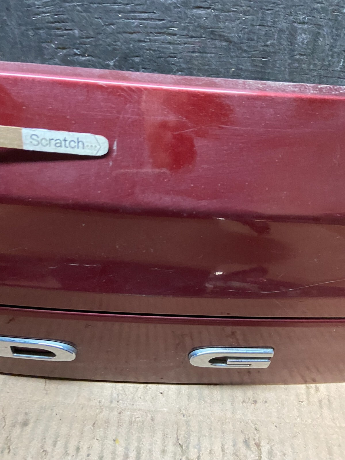 2011-2018 Dodge Grand Caravan Rear Tail Gate Trim Molding Panel OEM H6646 DG14