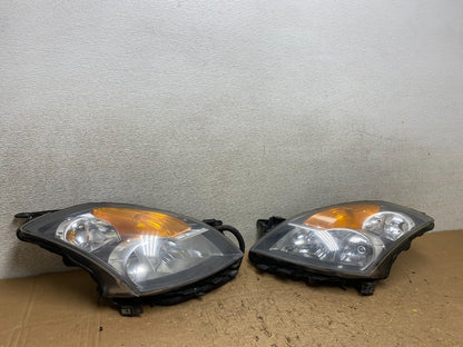 Sedan 2007 2008 2009 Nissan Altima Left+Right Set Headlights V8591 DW2