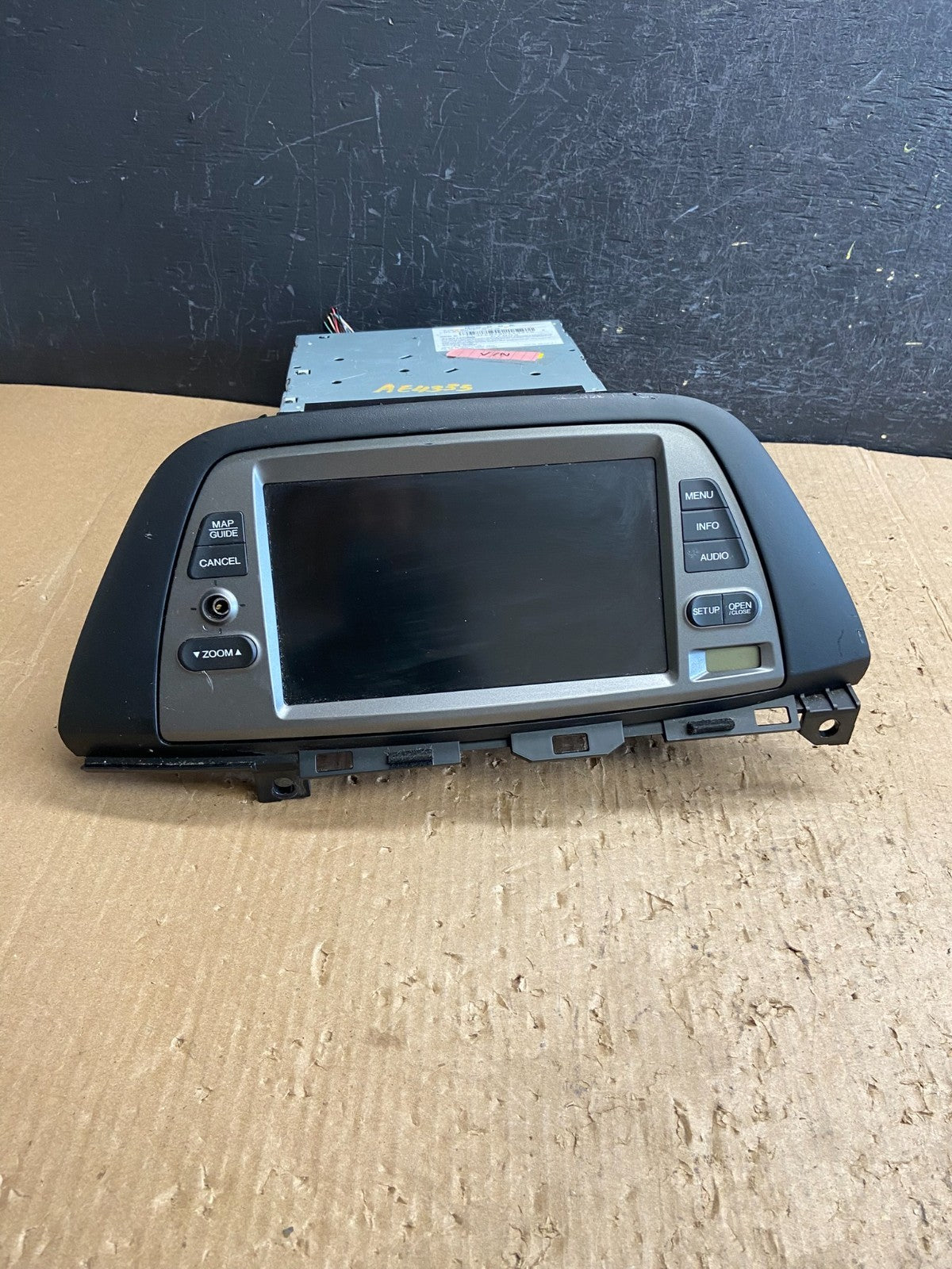 2005 to 2010 Honda Odyssey Navigation GPS Screen Display Radio AE4335 DW0