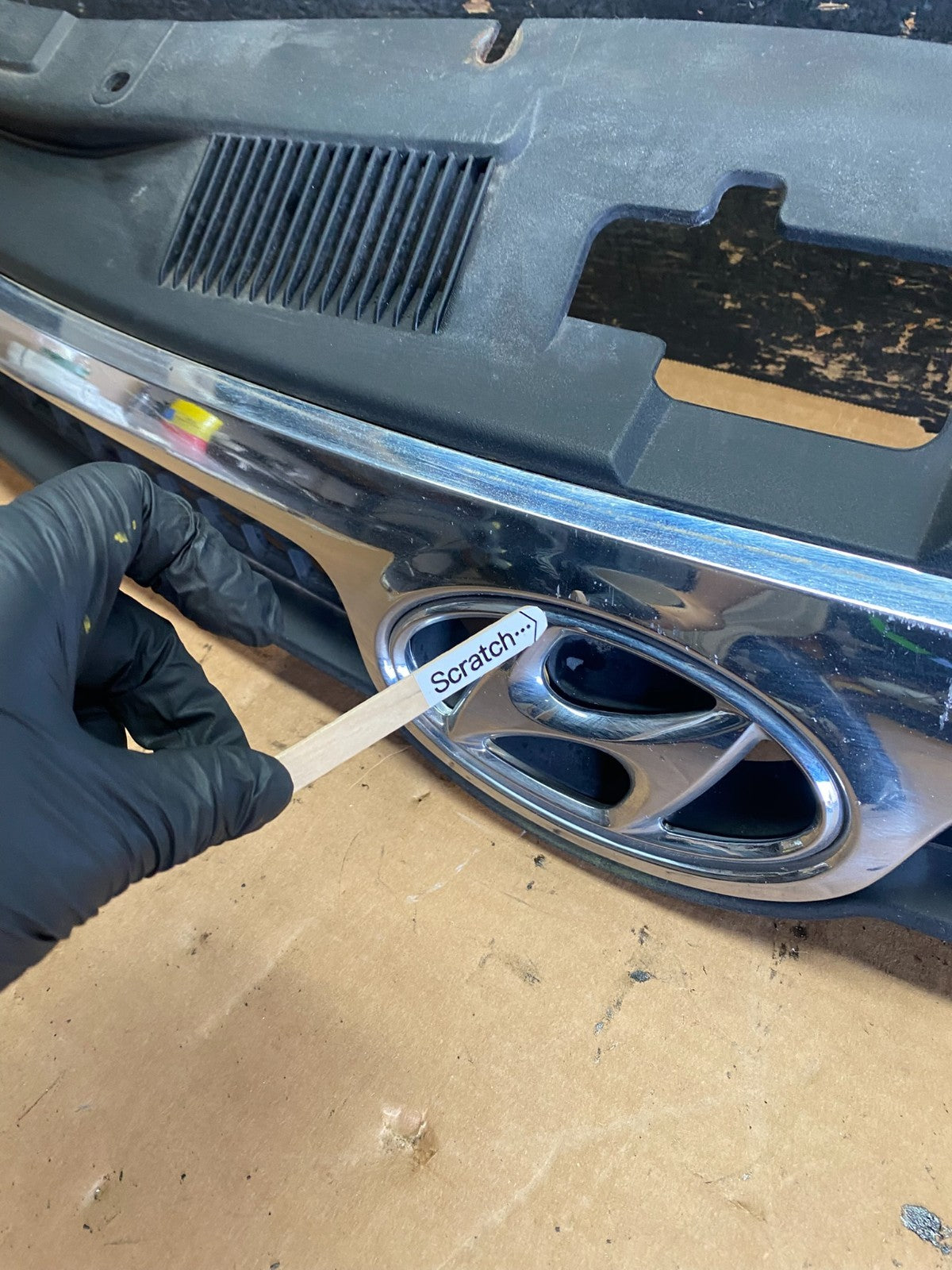 2009-2012 Hyundai Elantra Touring Wagon Front Upper Grill Grille S0389 DG3
