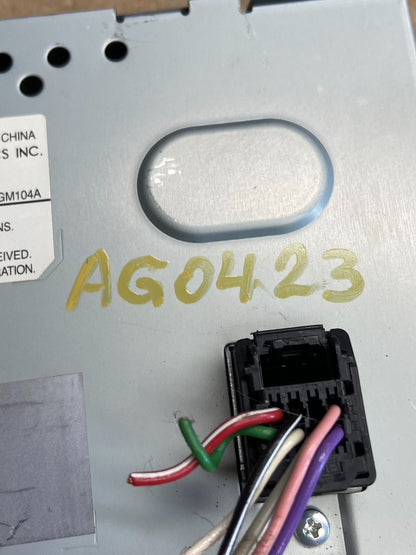 2010 - 2011 Chevrolet Equinox Radio Display Screen Information Dash Oe AG0423 DG6