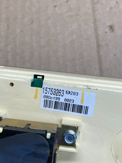 1999 to 2002 Chevrolet Silverado HVAC Heater Climate Control Module AC9326 DG5