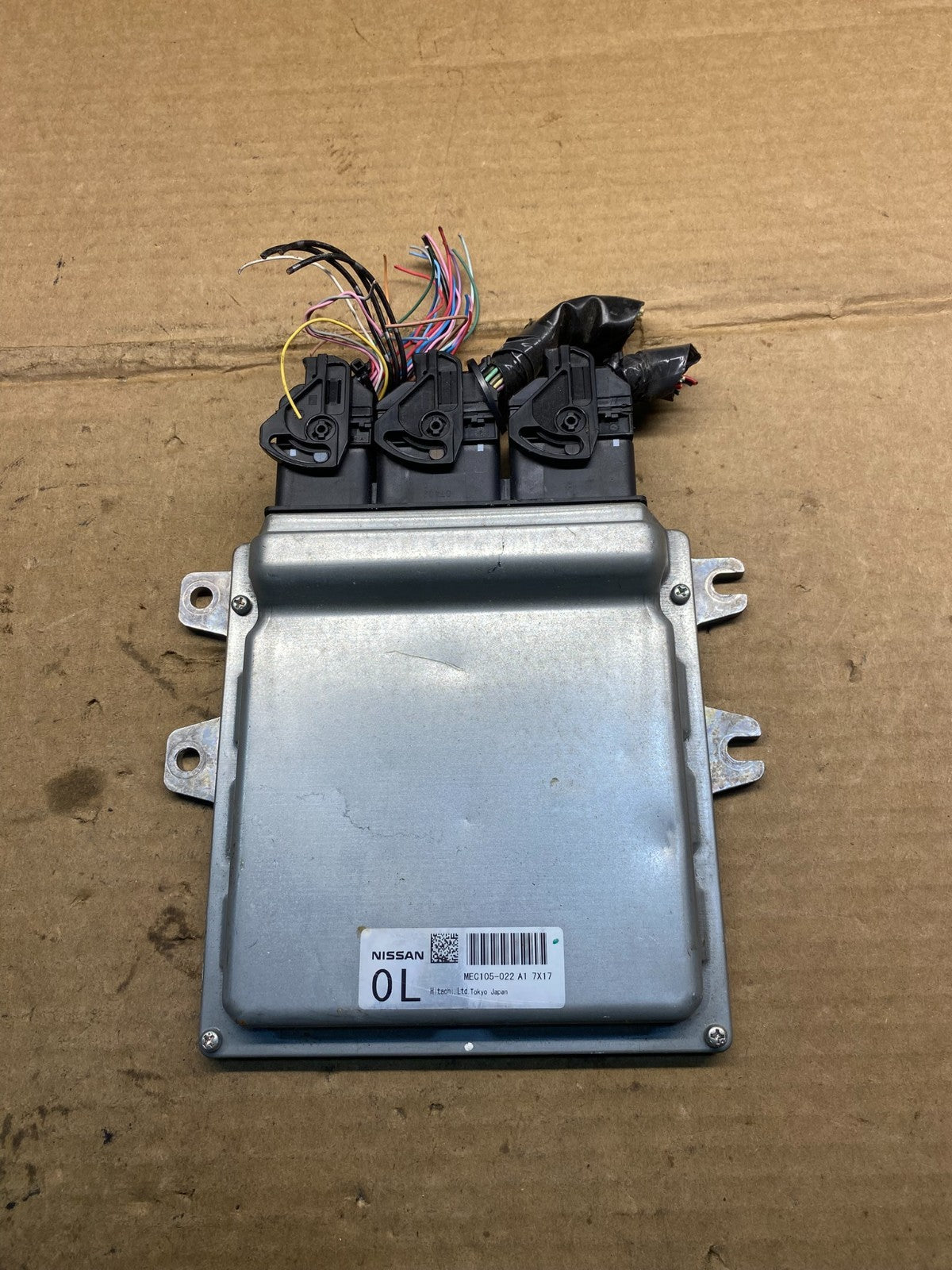 2008 Infiniti G37 3.7L ECM ECU Engine Computer Module mec105-022 a AD3507 DG0