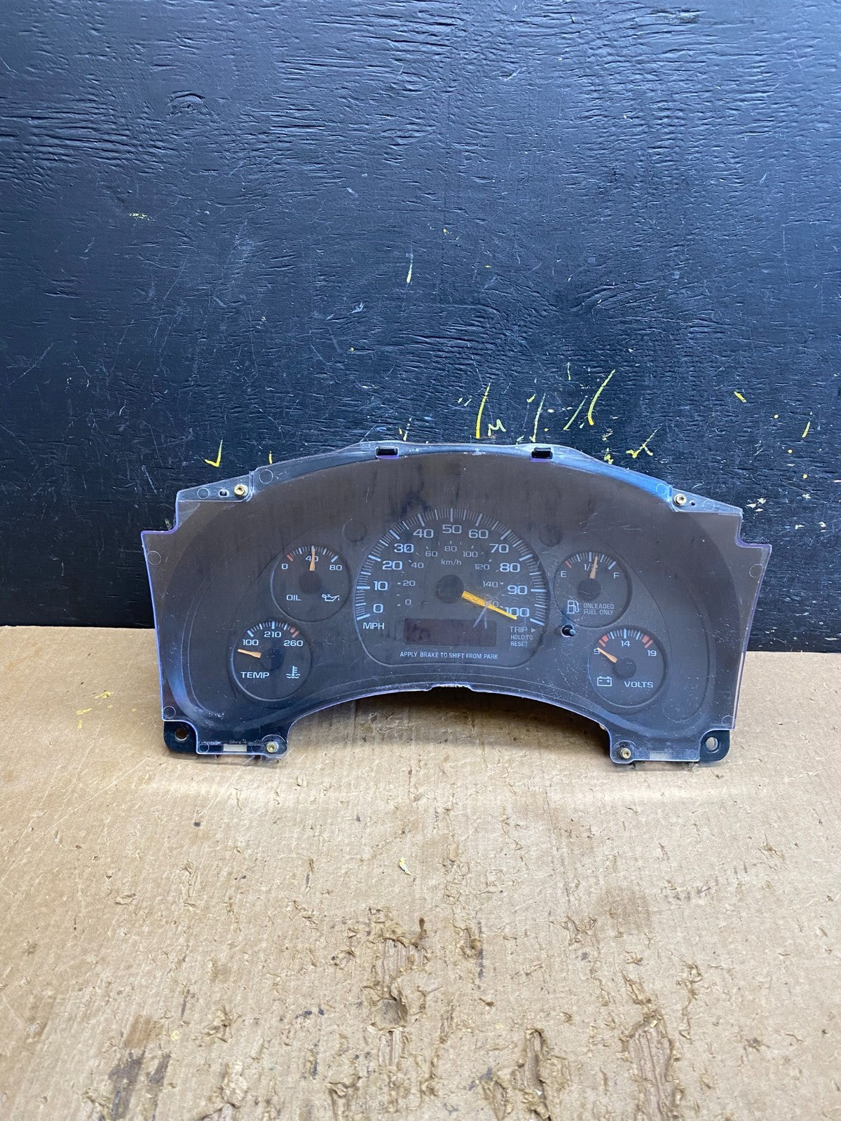 1996 1997 1998 Chevrolet Express Speedometer Cluster Gauge OEM Z9984 DG0