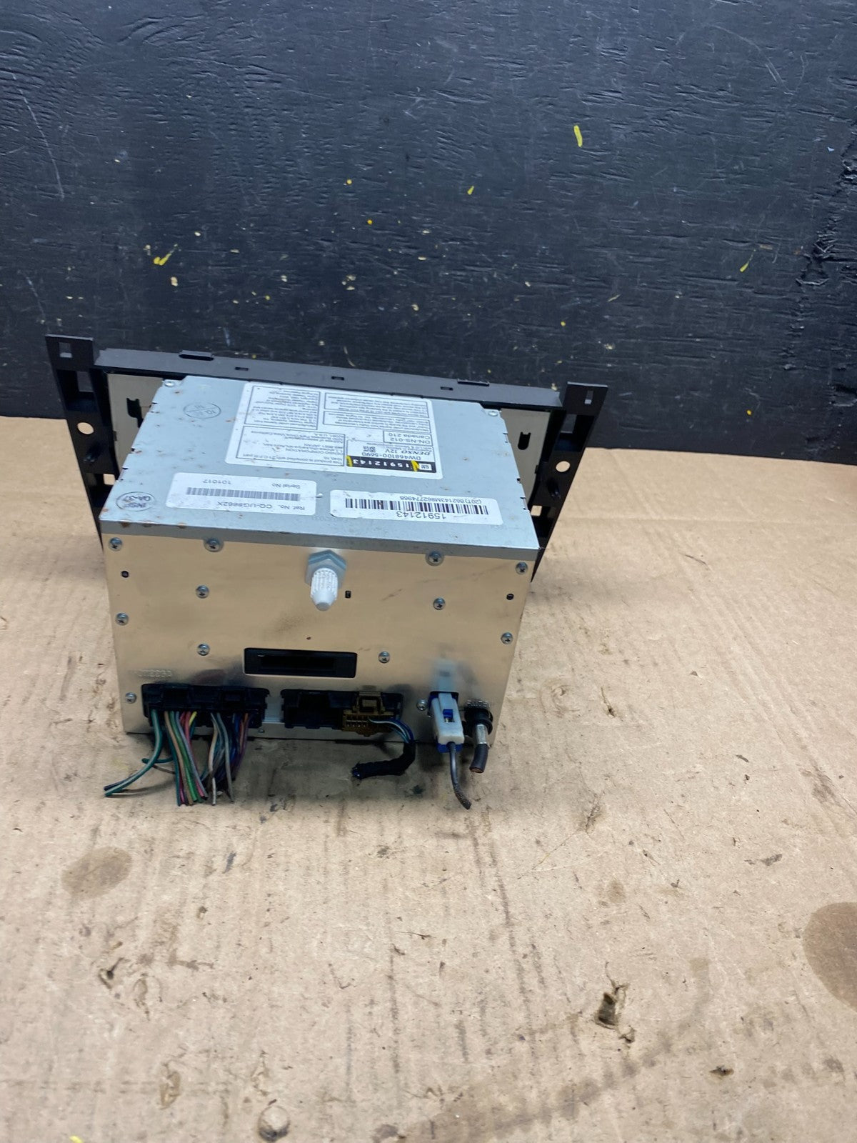 2007 to 2014 Chevrolet GMC Cadillac Radio Navigation Screen Display P5640 DG4