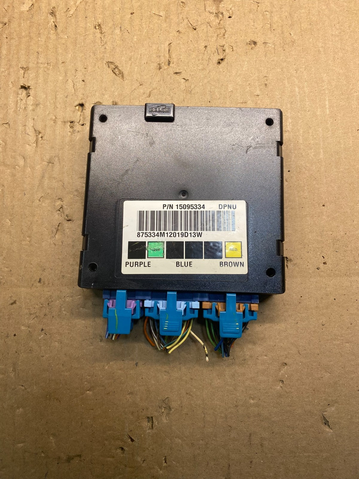 2002 - 2005 Chevrolet Astro Silverado Body Control BCM Module AC2640 DW0