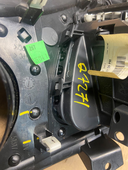 2013 to 2016 Dodge Dart Dash Speedometer Cluster Radio Trim Bezel Black q7271 DG7