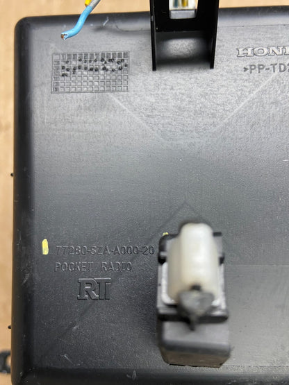 2009 to 2011 Honda Pilot Storage Radio Pocket Trim Panel AD6875 DG4