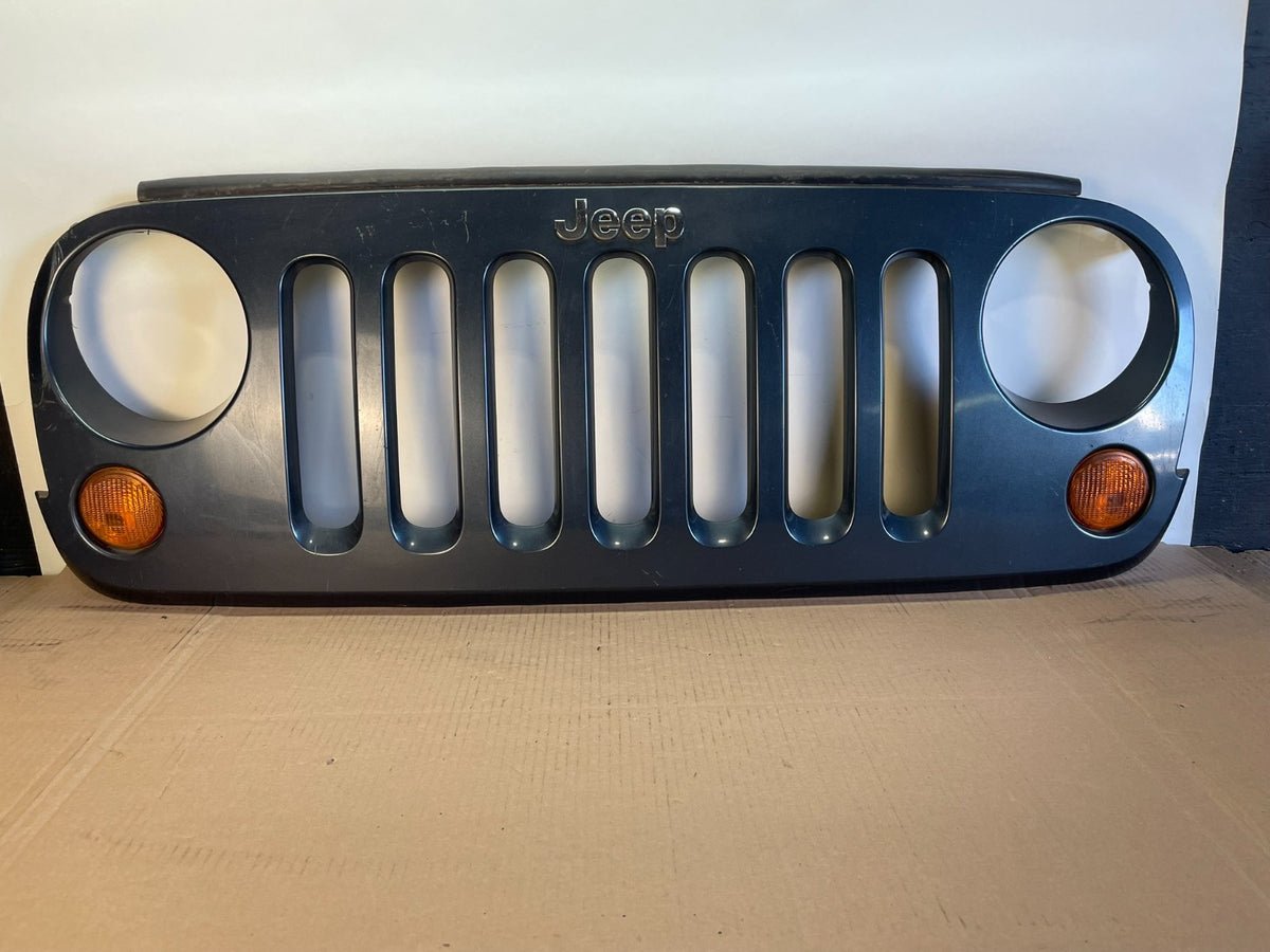 2007 to 2018 Jeep Wrangler Front Upper Grill Grille ah0464 DG0