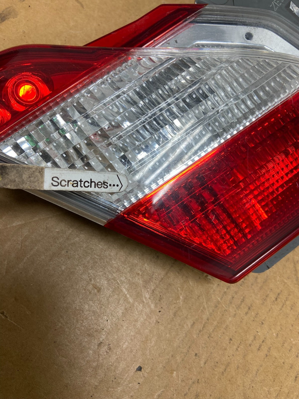 2011 2012 2013 Infiniti M37 M56 Left Driver LH Inner Tail Light AD9038 DW3