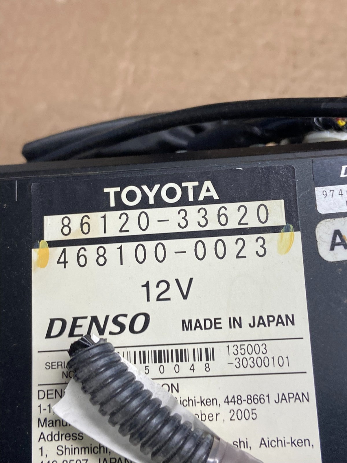 2004 to 2006 Lexus ES330 Es300 Radio Screen Receiver CD Air Vent AF2676 DG5
