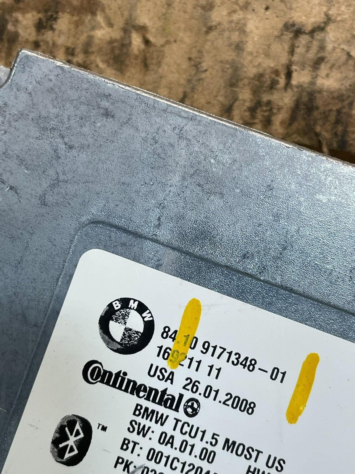 2007 to 2011 Bmw Bluetooth  Control Module Computer Telematics OEM w1424 DG5