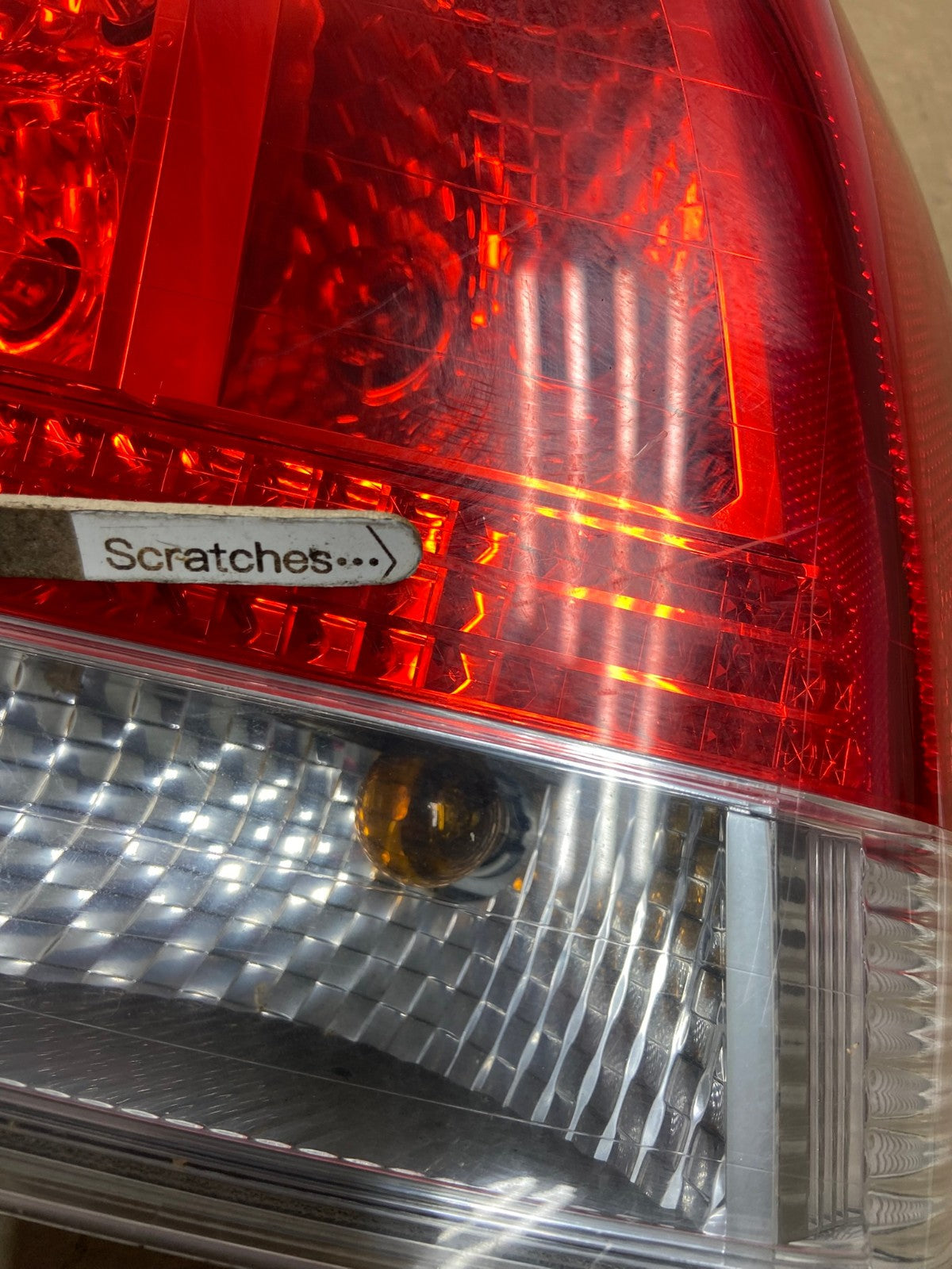 2005 to 2009 Volvo S60 Right Passenger Side Tail Light AG3262 LK3