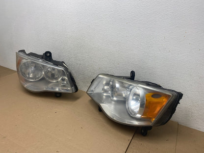 2008 to 2016 Chrysler Town and Country Left+Right Side Headlights AG5717 DW1