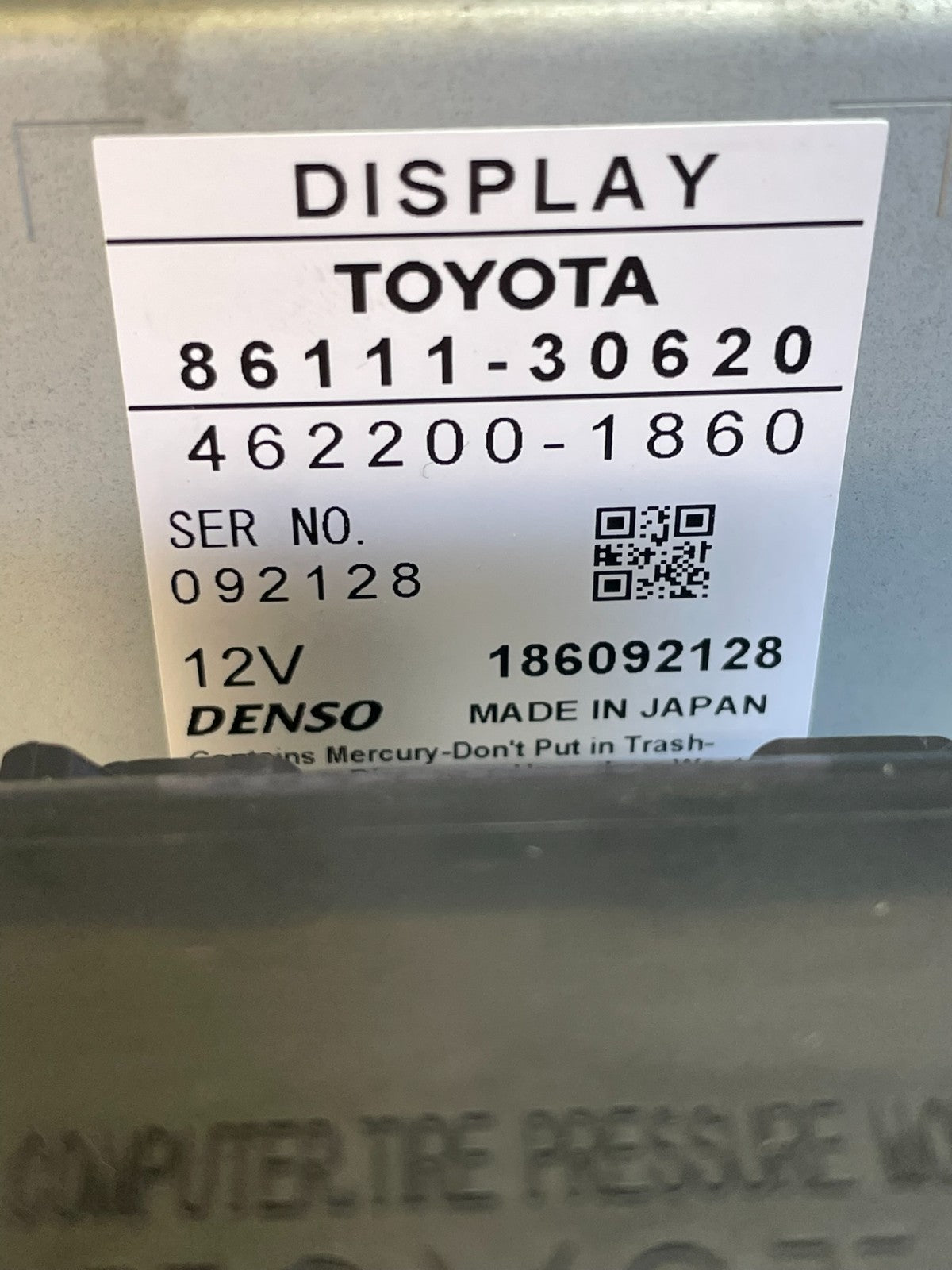 2006 to 2007 Lexus GS300 GS350 GS430 Navigation GPS Radio CD AG2979 DG9