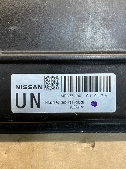 2010 Nissan Frontier Xterra 4.0L Engine Control Unit ECU ECM Module AG9403 DW2