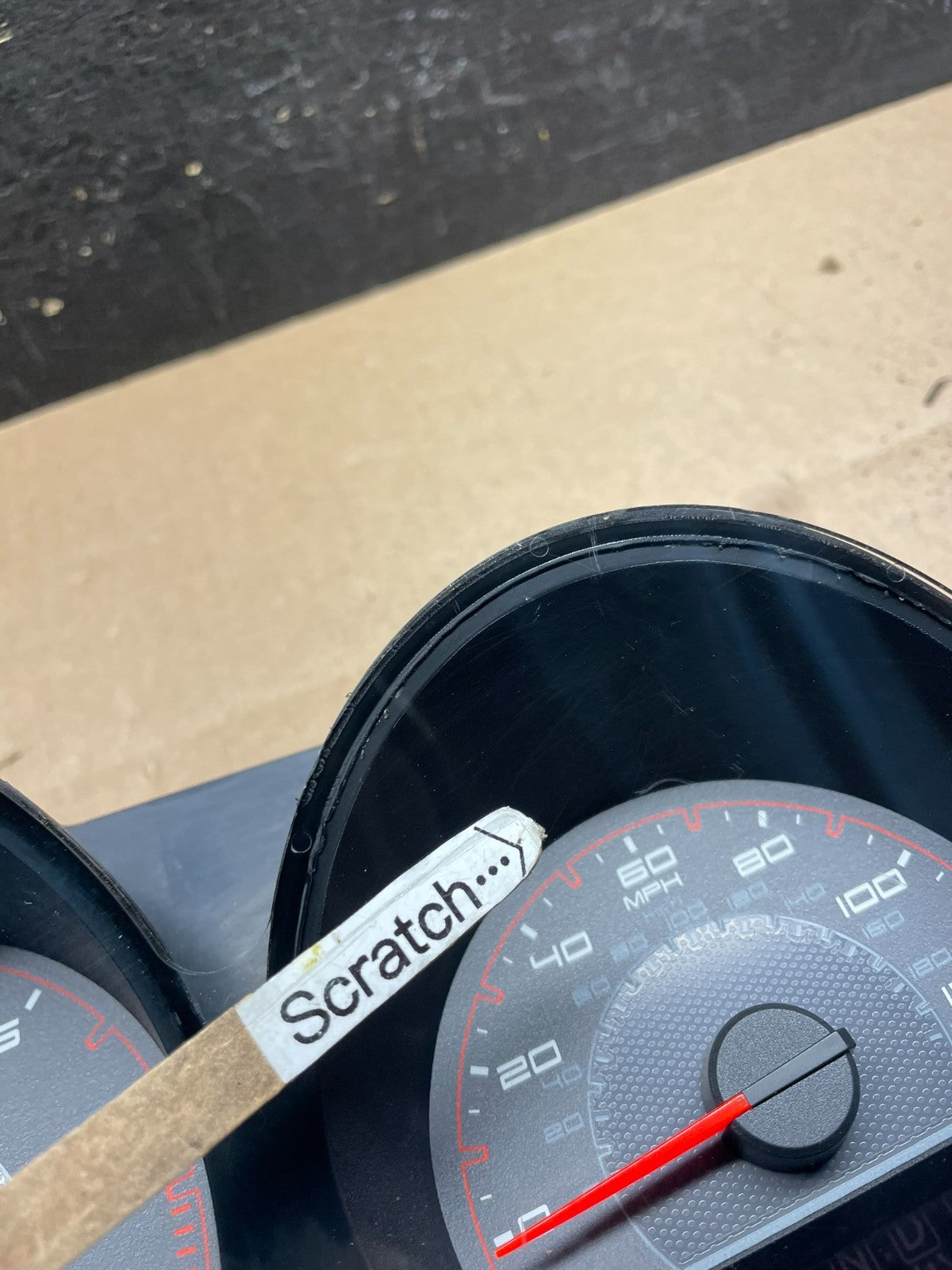 2013-2014 Dodge Avenger Speedometer Cluster Dash Bezel Panel Trim W1459 DG4