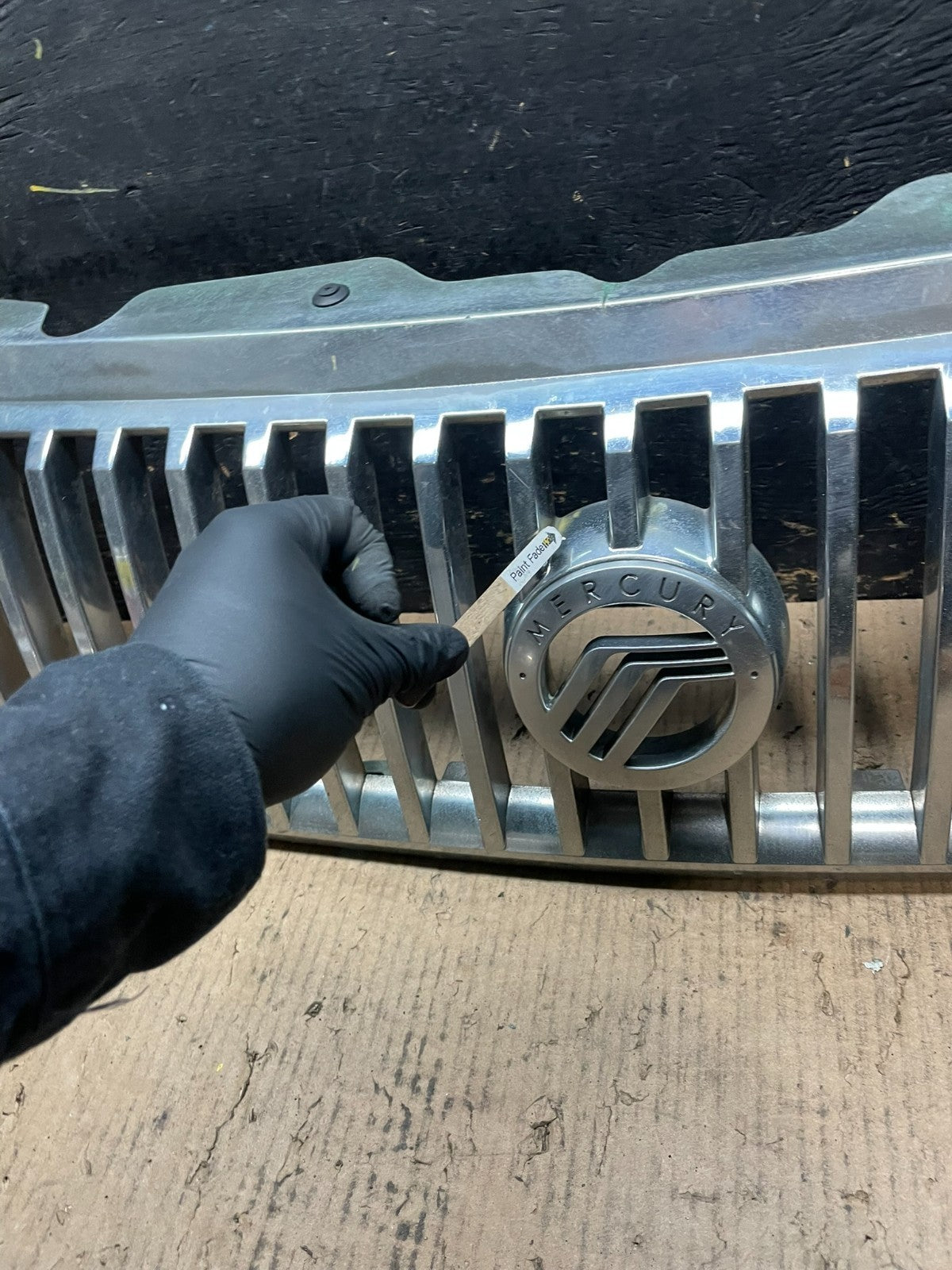 2002 to 2005 Mercury Mountaineer Front Upper Grill Grille Aftermarket U6090 DG4