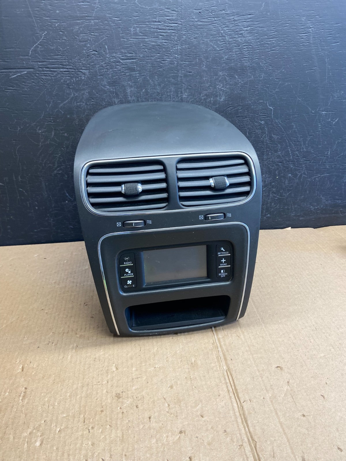 2011-2019 Dodge Journey 4.3 Radio Display Screen Bezel Trim Air Vents AE4237 DG0