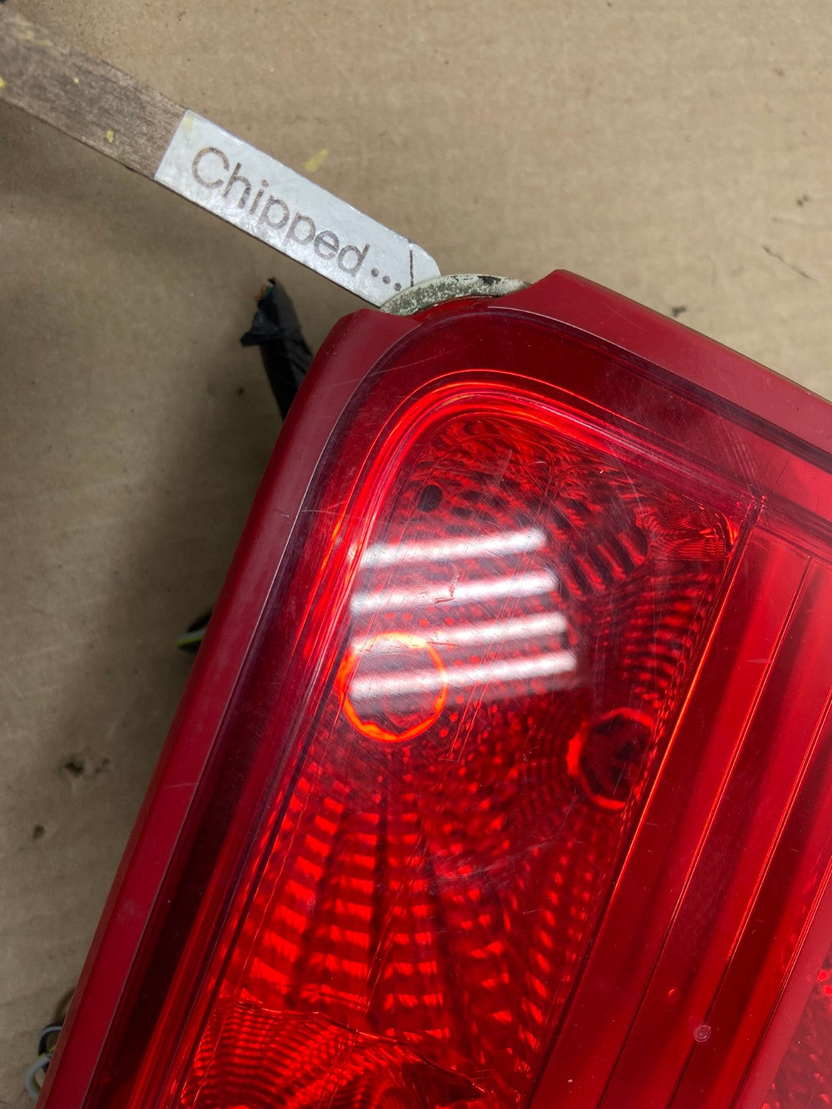 2007-2009 Lincoln Zephyr MKZ Right Passenger Side Tail Light Inner AH5945 LK5