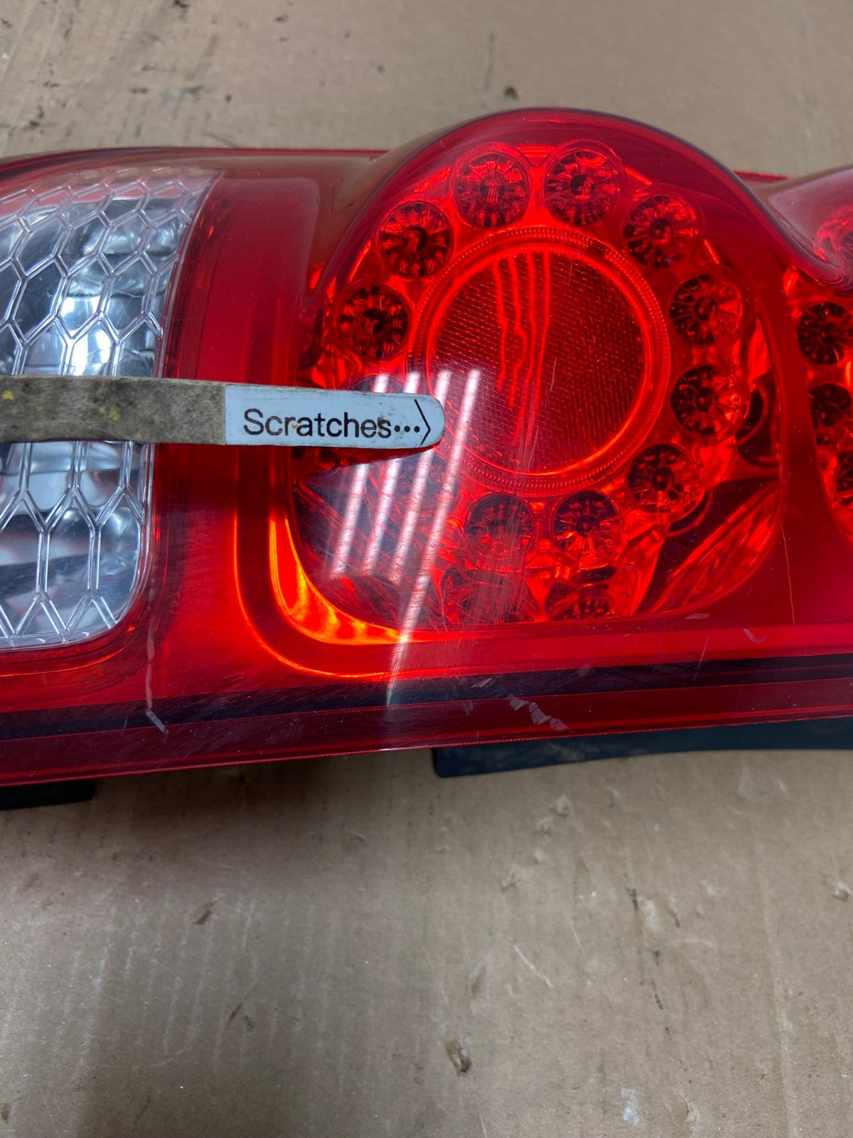 2011 to 2018 Dodge Grand Caravan Left Driver Tail Light Led AD7995 LK3