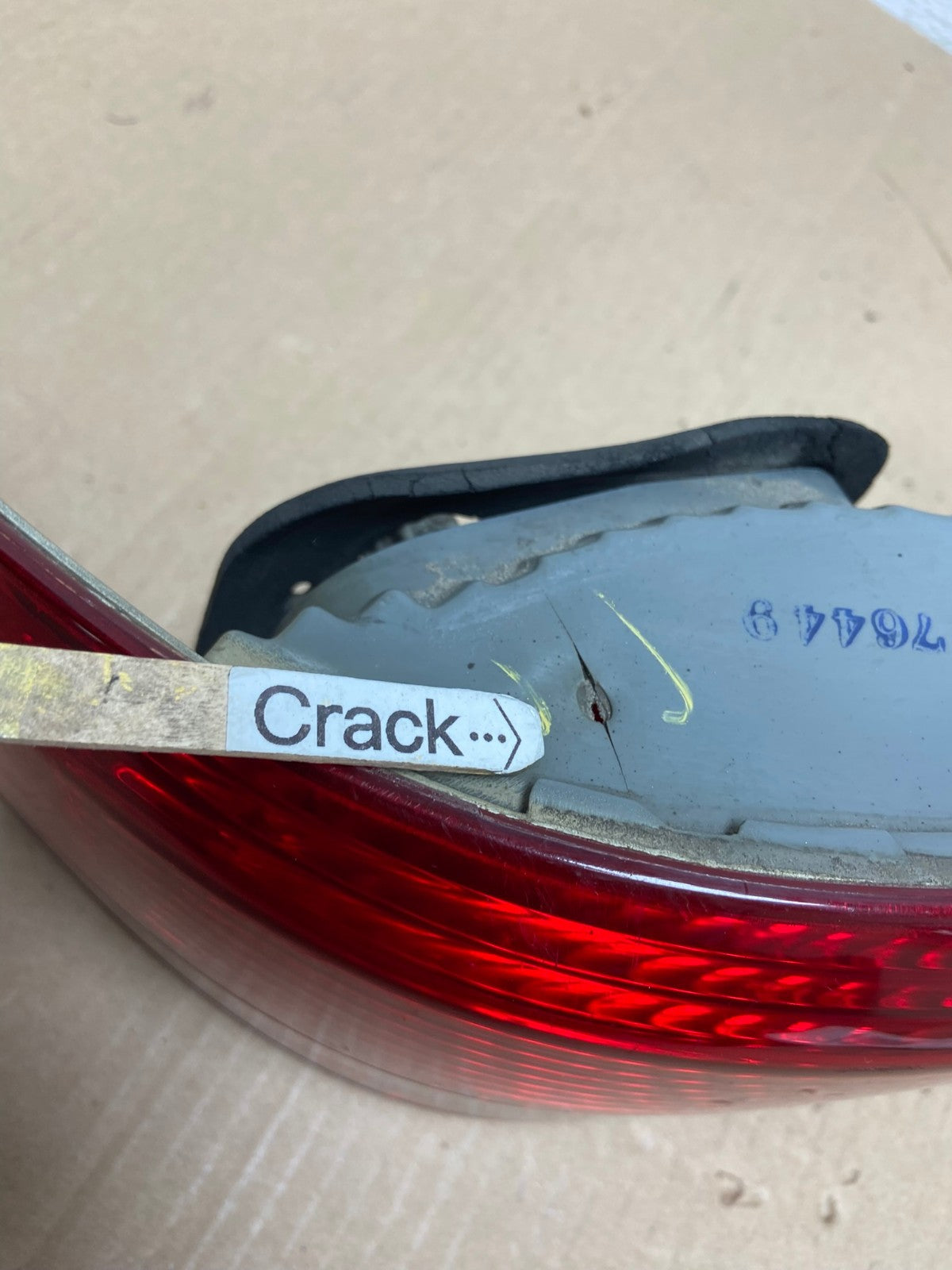 2005 Honda Accord Left Driver Lh Side Tail Light AE7188 LK4