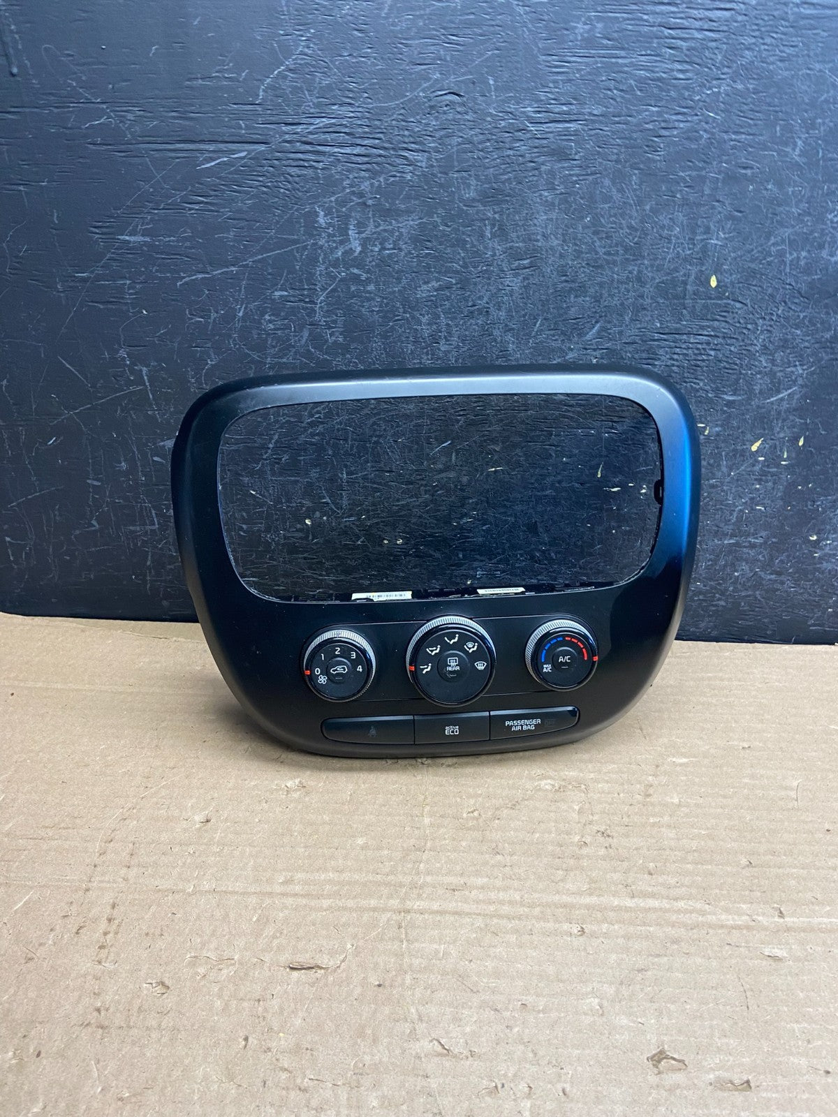 2014 to 2016 Kia Soul AC Heat Climate Control Switch Trim Bezel Black AF2575 DG0