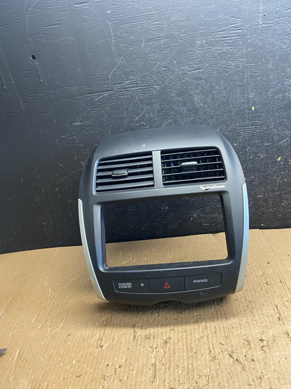 2011 to 2019 Mitsubishi Outlander Sport Center Dash Bezel Radio Trim AF1547 DG0