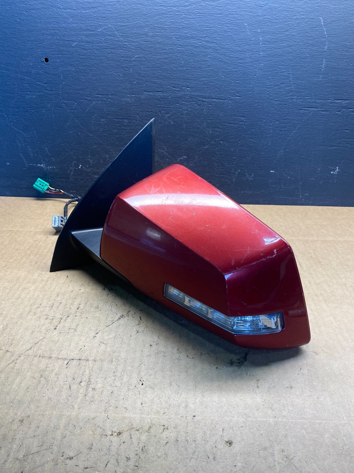2009 to 2015 GMC Acadia Left Driver LH Turn Singal Power View Mirror AC4334 MS2