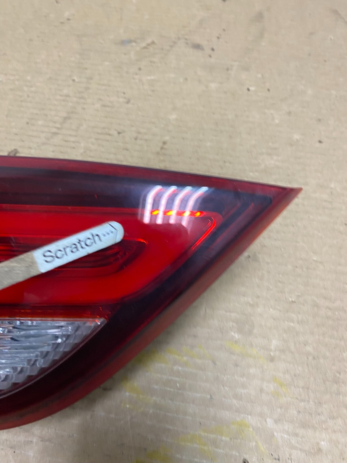 2015 to 2017 Chrysler 200 Sedan Left Driver Side Inner Tail Light Oem N9413 DW4