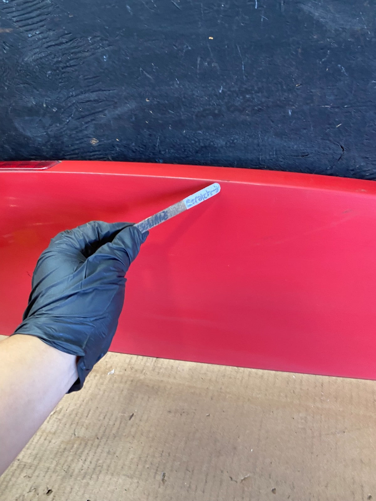 2011 to 2019 Dodge Grand Caravan Rear Upper Wing Spoiler W/Brake Light R5302 DG6