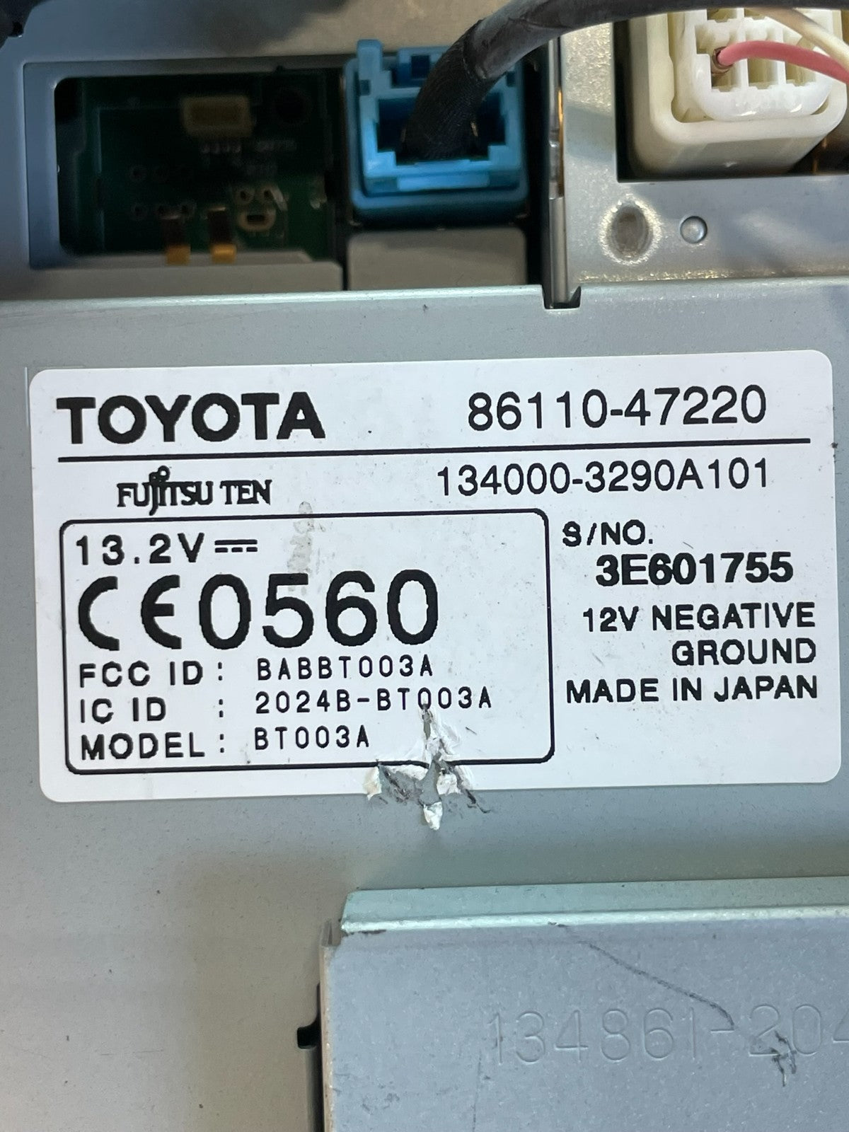 2006 to 2009 Toyota Prius Radio Stereo Receiver Screen Display AG2982 DG8