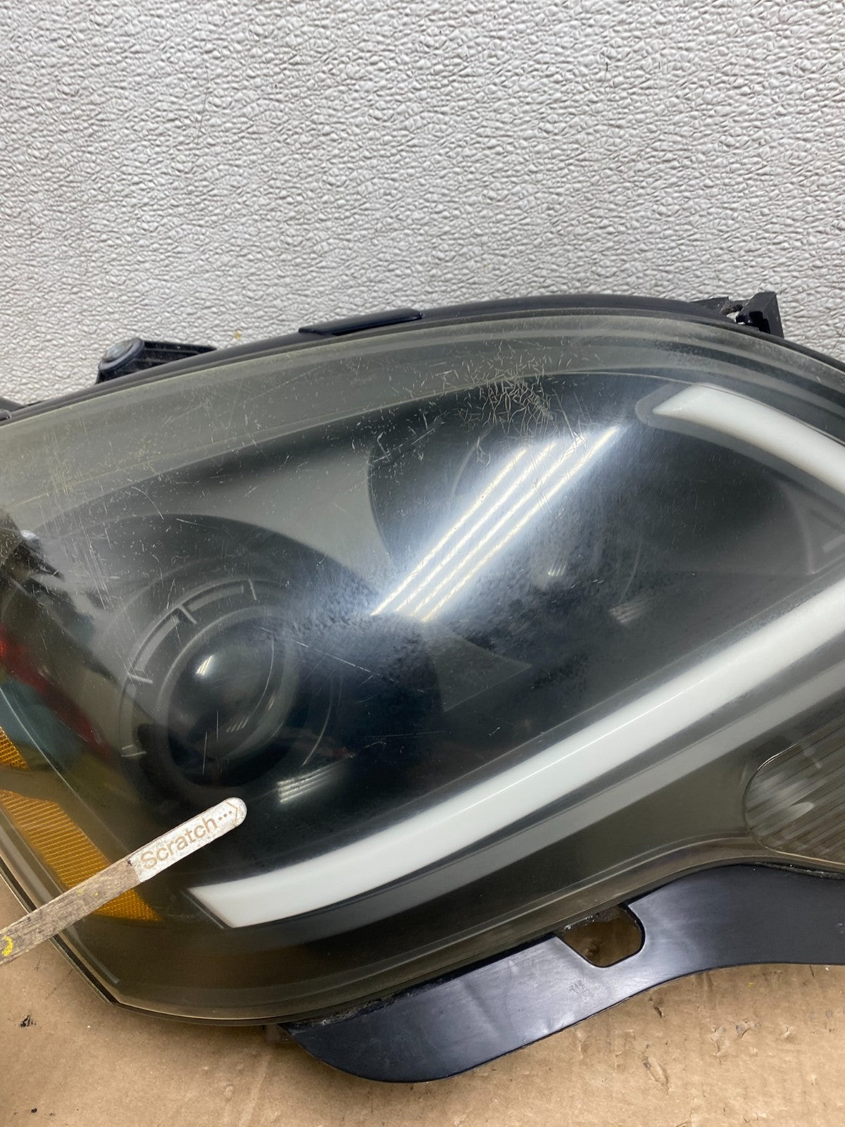 2007 to 2012 Gmc Acadia Left +Right Set Black LED Headlights  T5707 DG4