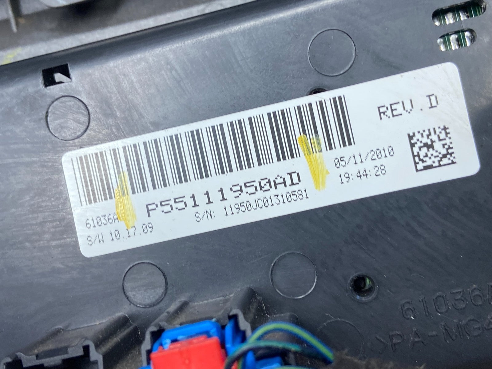 2009 2010 Dodge Journey Center Dash A/C AC Climate Control Bezel Trim ae2071 DG9