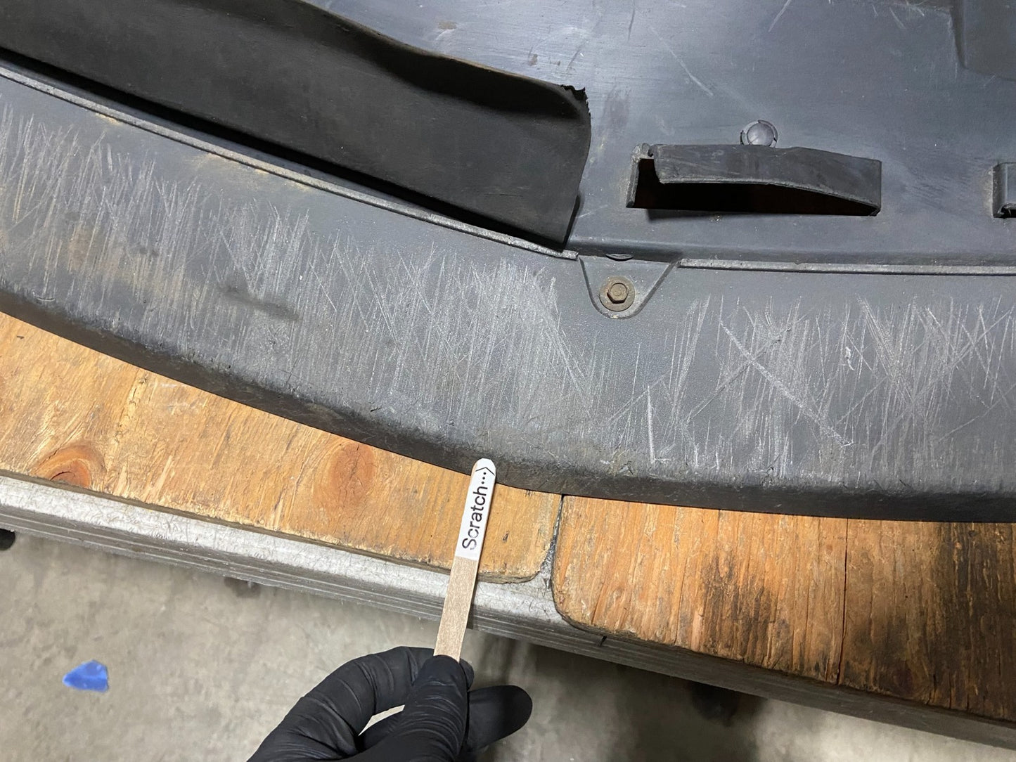 2013-2016 Lincoln MKS Front Bumper Lower Valance Panel da5317f775-aaw Z3363 PS5