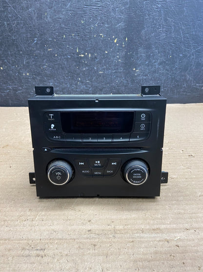 2013-2014 Dodge Dart Radio Player Stereo Audio Receiver Control Panel AH3793 DG0