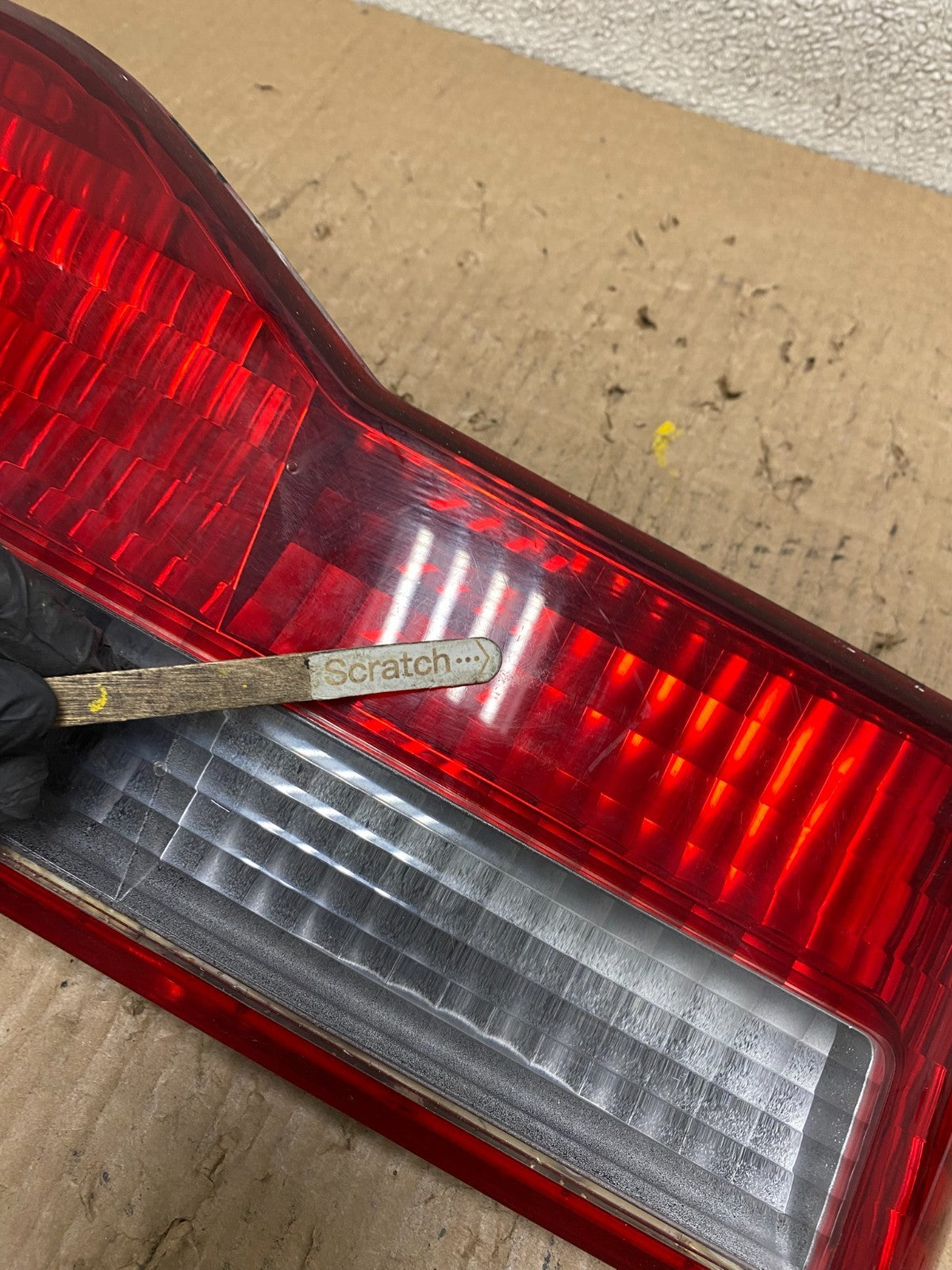 2001 to 2002 Honda Accord Left Driver LH Side Inner Tail Light OEM T7912 DW4