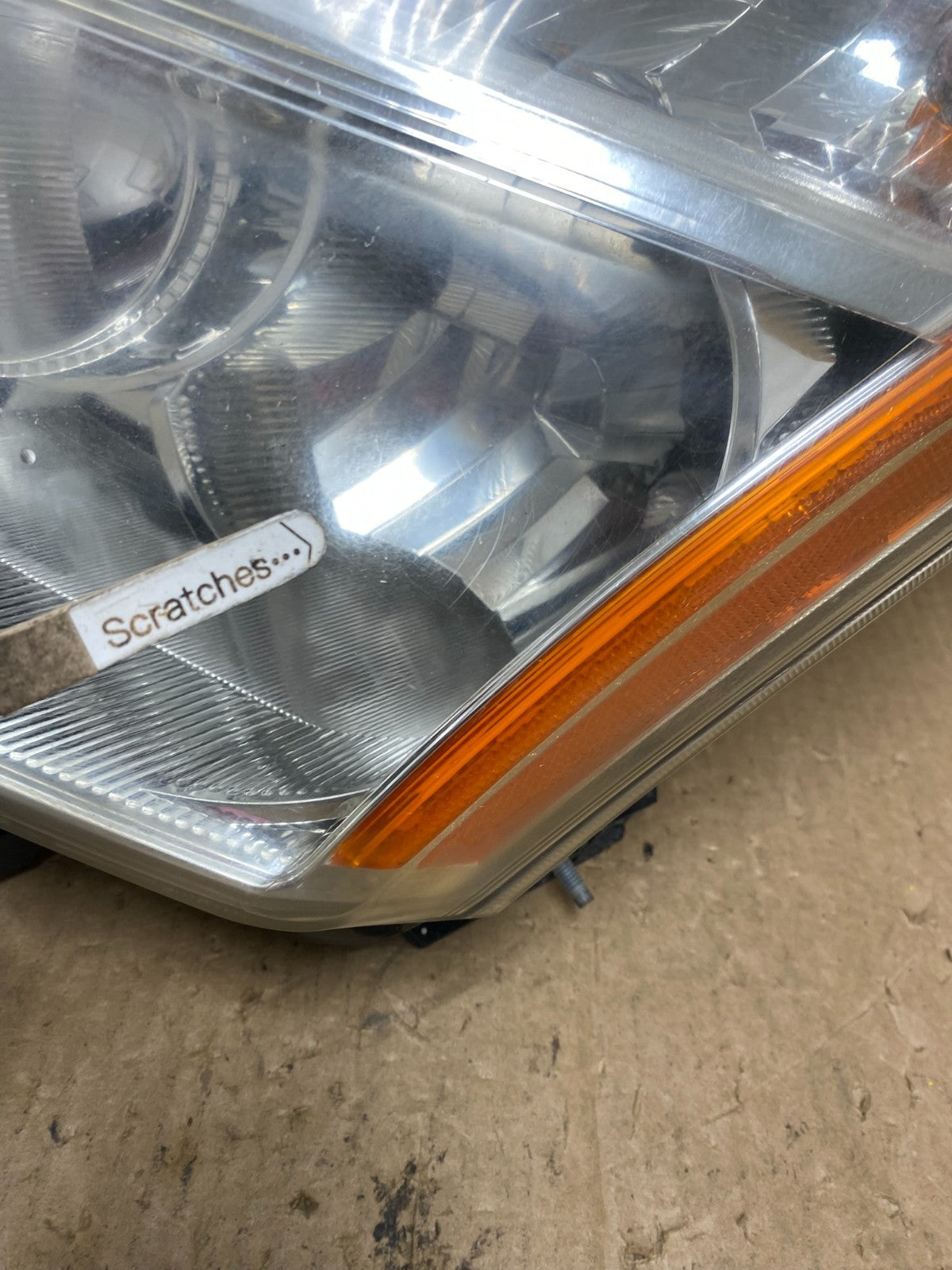 2008 to 2013 Nissan Rogue Left Driver LH Halogen Headlight AG2486 DW3