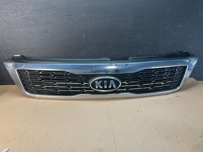 2011 2012 Kia Sedona Front Upper Grill Grille AD8389 DG0