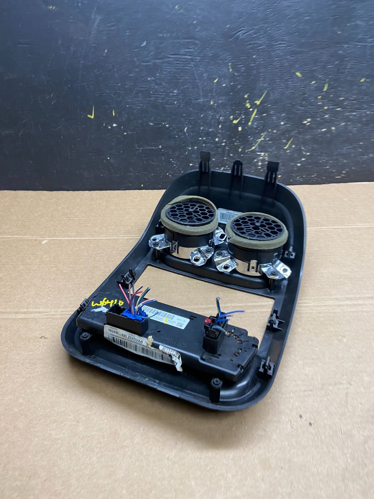 2011 to 2017 Jeep Compass Dash Climate Temperature Control Radio Bezel w6416 DG4
