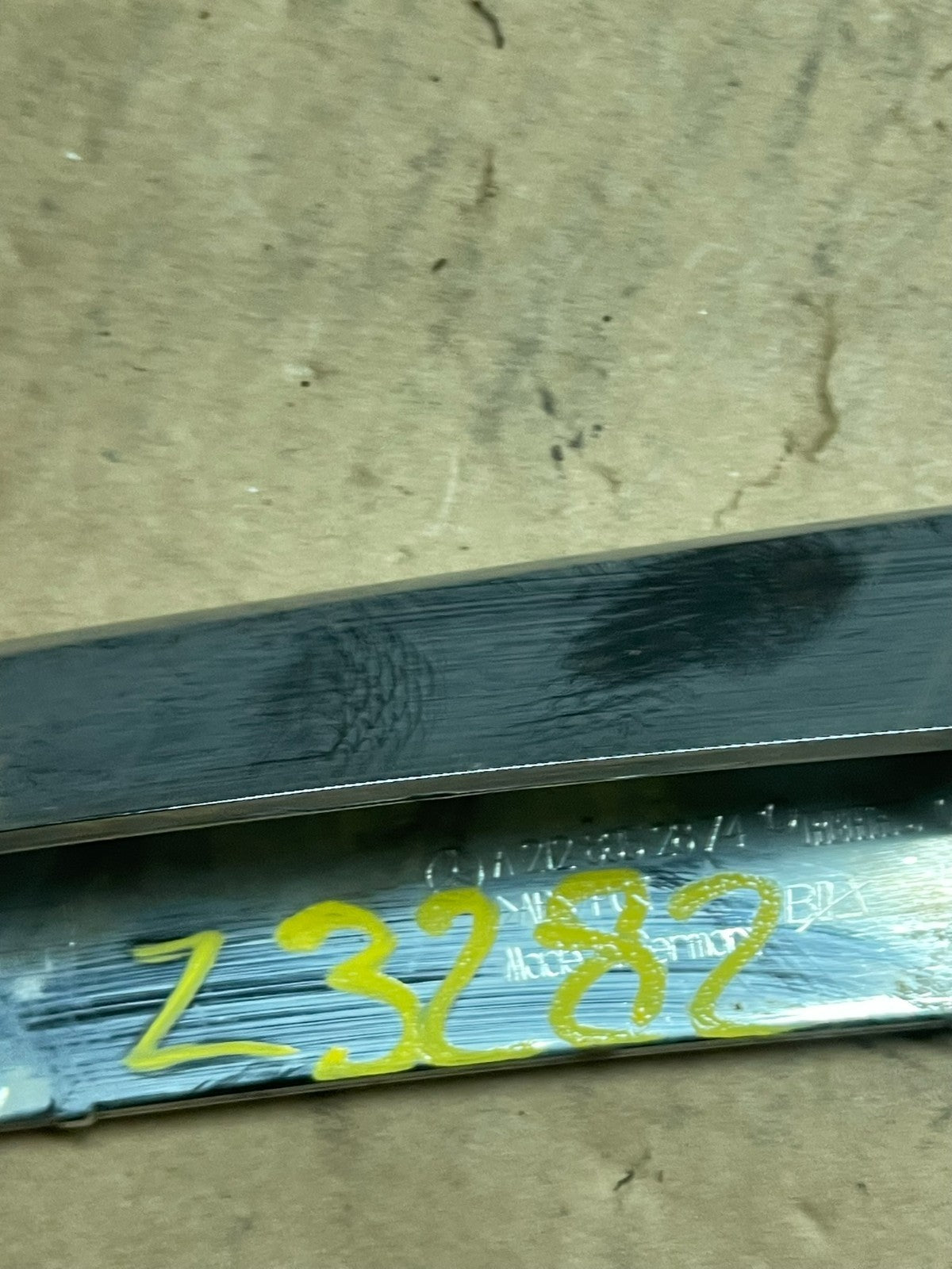 2014-2016 Mercedes W212 E  Lower Left Center Right Bumper Lower Trim Z3282 DG7