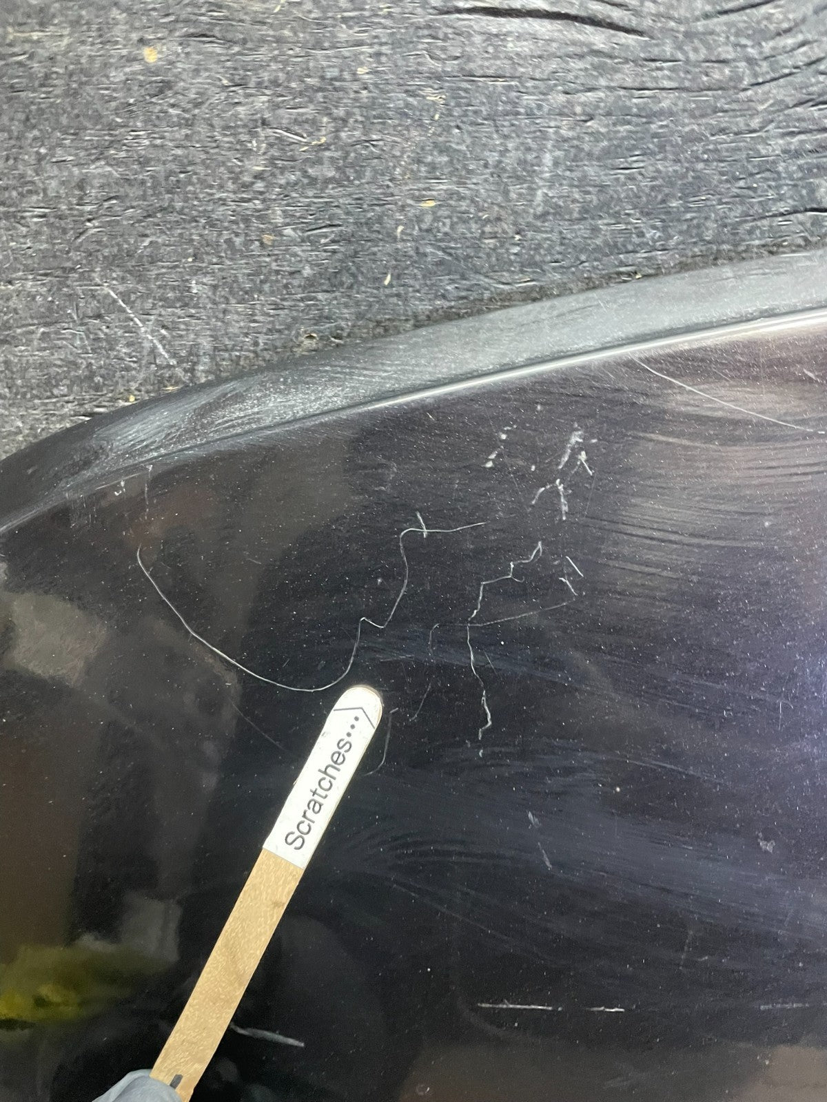 2004 to 2010 BMW X3 Trunk Hatch LID Spoiler Wing 3400384 Y1772 DG4